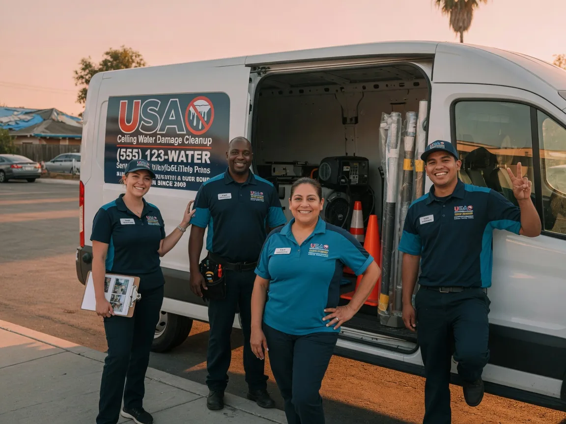 Ceiling Water Damage Restoration company in Salem, SD